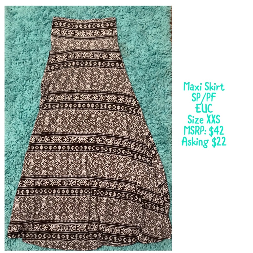 Lularoe Maxi skirt